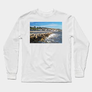 Lyme Regis from North Wall Long Sleeve T-Shirt